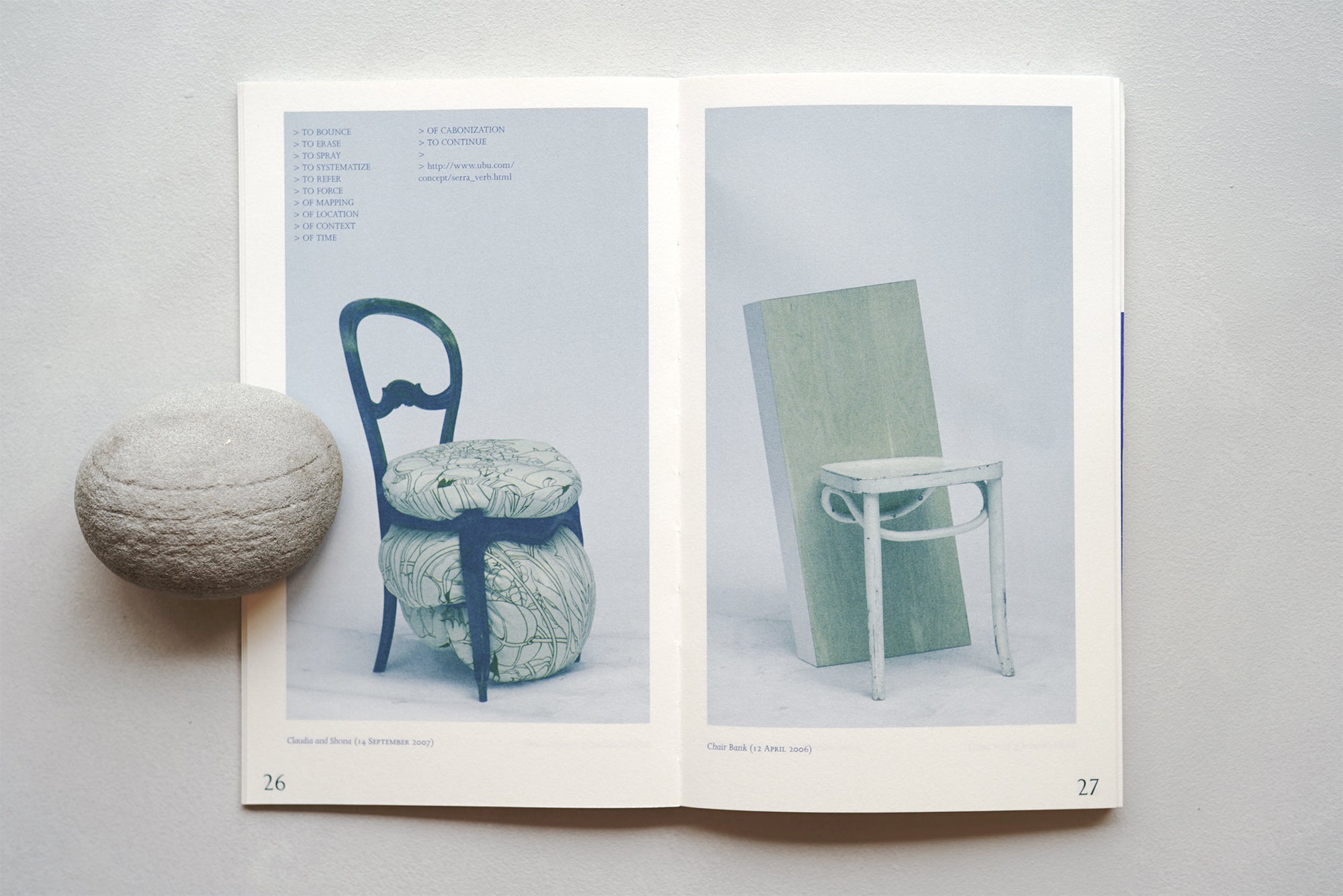 100Chairs in 100 Days and its 100 Ways (4th Edition) / Martino Gamper