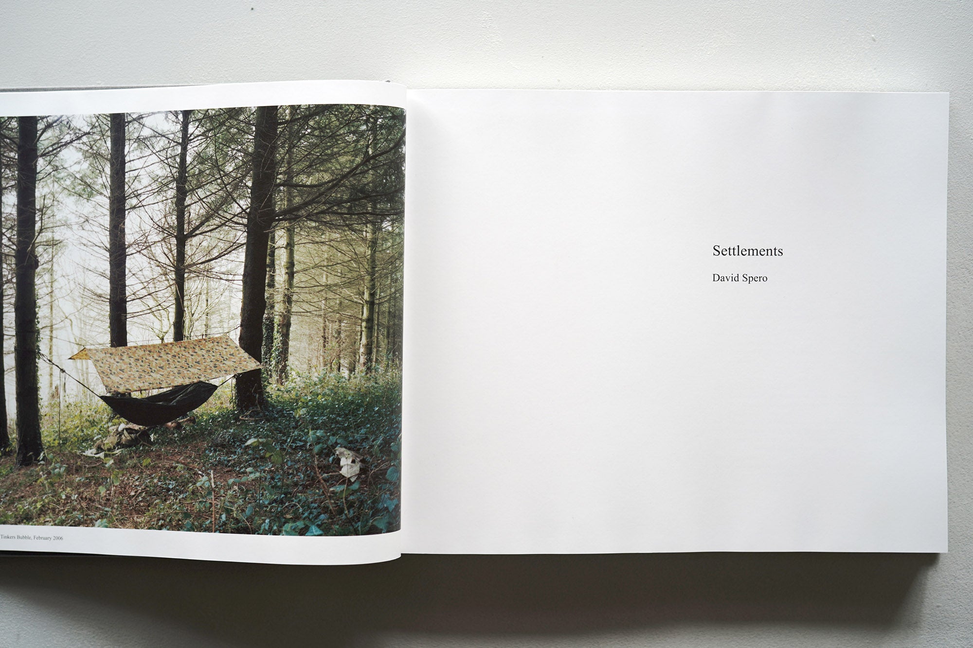 Settlements David Spero 自給自足 本